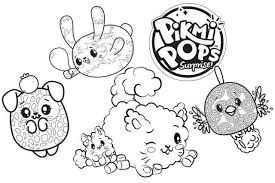 Top Pikmi Pops Characters Coloring Pages Unicorn Coloring Pages Coloring Pages Cool Coloring Pages