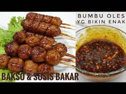 Bakso Sosis Bakar Pake Bumbu Oles Ini Enak Banget Youtube Di 2021 Resep Masakan Ide Makanan Resep Makanan