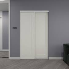 Residential accordion wardrobe / closet room doors the woodfold® series 140 is designed for easy access into closets, utility rooms or wardrobe areas. Colonial Elegance Time Square Massonite White Sliding Closet Door 48x80 5 On Sale Overstock 32126333