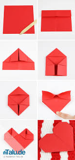 Bastelt etwas für den muttertag oder den vatertag! Origami Herz Aus Papier Falten Anleitung Talu De Origami Herz Origami Papier Falten Anleitung