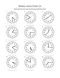 Blank Clock Worksheet Reading Analog Clocks 001 In 2020 Time Worksheets Telling Time Worksheets Clock Worksheets
