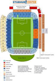 Dignity Health Sports Park Stadium Guide Seating Plan