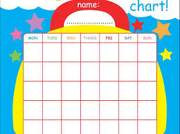 Free Print Out Reward Chart For Your Potty Training Toddler