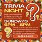 Sunday Night Trivia at Bard & Baker event in Troy, NY