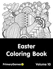 Help your children enjoy this easter with coloring! Easter Coloring Pages Free Printable Pdf From Primarygames