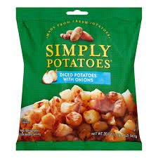 Pro tip combine the potatoes and cooked bacon with the eggs; Simply Potatoes Diced Potatoes With Onion Shop Potatoes Carrots At H E B