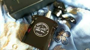 Additional notes include almond, leather, black tea. Black Perfecto By La Petite Robe Noire Guerlain Le Nouveau Parfum Rock