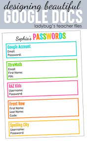 Designing Beautiful Google Docs Ladybug S Teacher Files Teacher Files Ladybug Teacher Files Teacher Tech