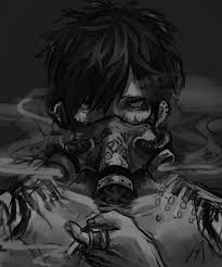 Black And White Anime Boy Scary Log In Tumblr Dark Anime Anime Guys Anime Boy