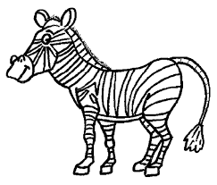 To print the coloring page: Free Zebra Coloring Pages Printable Coloring Pages Coloring Home