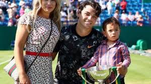 Taylor harry fritz on wn network delivers the latest videos and editable pages for news & events, including entertainment, music, sports, science and more, sign up and share your playlists. Taylor Fritz With Wife And Son Celebrating His Maiden Title In Eastbourne Tennis Tonic News Predictions H2h Live Scores Stats