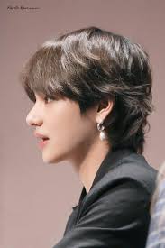 Bts v long hair photos. Purple Rain On Twitter Kim Taehyung Long Hair Styles Bts Taehyung