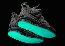 Kaws Air Jordan 4 Glow In The Dark Sole Sneakernews Com Sneakers Men Fashion Jordans Air Jordans