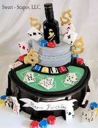 Birthday Cake For A Winner See More Http Www Internetbet Com Casino Cakes Birthdaycake Cakeart Cakeide Casino Cakes Gambling Cake Themed Birthday Cakes