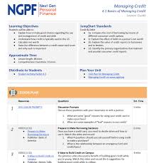 They've got a total of 65 lessons, 200 activities, and 400 curated videos, broken down into 12 different units. Ngpf Next Gen Personal Finance Answers Pdf Financeviewer