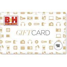 Buy discount b&h photo gift cards! B H Photo Video 50 Gift Card B H Photo Video