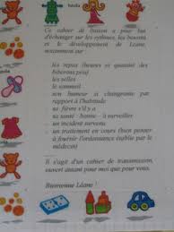 Cahier De Liaison Cahier De Liaison Assistante Maternelle Cahier De Vie