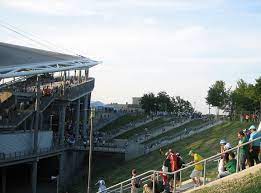 The stadium got built on the site of the old zentralstadion, which was completely demolished with just the green outer banks remaining. Rb Leipzig Red Bull Arena Leipzig Stadium Guide Euro 2024 German Grounds Football Stadiums Co Uk