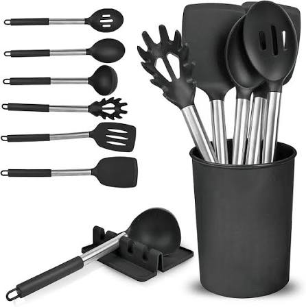 Silicone Ladle & Spatula Set 8pc