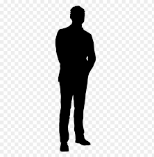 Man Standing Silhouette Png Free Png Images Png Free Png Images Silhouette Png Person Silhouette Silhouette Man