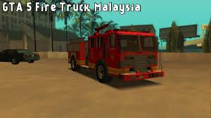 Gta v copbike malaysia police malaysia police is the parody of pdrm. Gta San Andreas Gta 5 Fire Truck Malaysia Mod Gtainside Com