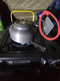 In the market for a new range? Whats This Metal Plate For On My Portable Gas Stove Camping