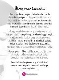 Sibuk macamana pun kita, pastikan kita jaga. Hilang Rasa Hormat Jika Suami Rasa Rahsia Perkahwinan Facebook