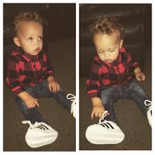 Heres a photo of Gradys son, little Luca Grey Sizemore, aged 16 months,  before a trip to visit Santa this week. 😊 Photo... – @fyeahgradysizemore  on Tumblr