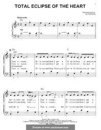 Total Eclipse Of The Heart Bonnie Tyler By J Steinman On Musicaneo Eclipse Of The Heart Bonnie Tyler Total Eclipse