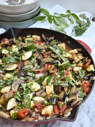 Vegan Grilled Ratatouille With Summer Vegetables Sarah Gold Nutrition Recipe Mushroom Zucchini Recipe Veggie Dishes Vegan Grilling