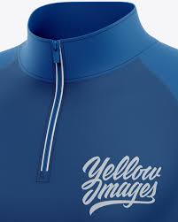Download Men S Raglan Quarter Zip Pullover Mockup In Apparel Mockups On Yellow Images Object Mockups