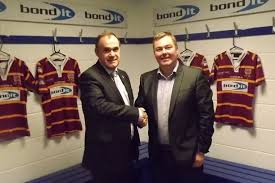 Huddersfield Giants main partners Bond It agree to stick with club in 2015 
