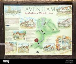 Tourist Map Of Suffolk Lavenham Tourist Information Sign And Map, Lavenham, Suffolk Stock Photo -  Alamy