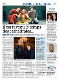 Mais qui pour prendre la relève de ces talentueux chanteurs ? Notre Dame De Paris Le Parisien Notre Dame De Paris La Comedie Musicale