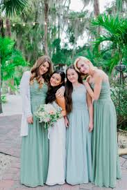 Weddington Way Long, Green Bridesmaid Dresses