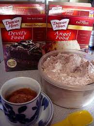 1 2 3 Microwave Cake 80 Calories Recipe Recipe Angel Food Cake Mix Recipes Angel Food Desserts