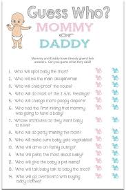 Guess Who Baby Shower Game Coed Baby Shower Gender Neutral Etsy In 2020 Coed Baby Shower Baby Shower Games Coed Girl Shower Gifts