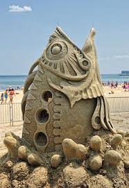 Revere Beach National Sand Sculpting Festival Beach Sand Art Sand Sculptures Sand Art