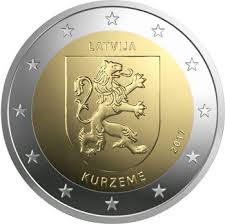 Scopri la sezione latvia di mynumi. 2 Euro Coin Kurzeme Latvia 2017