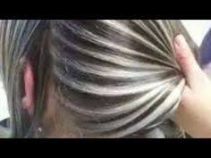 وضع خصل الشعر أو الميشات بطريقه سهلة و بسيطه كالمحترفين للمبتدئات Youtube Flower Template Gym Workouts Hair