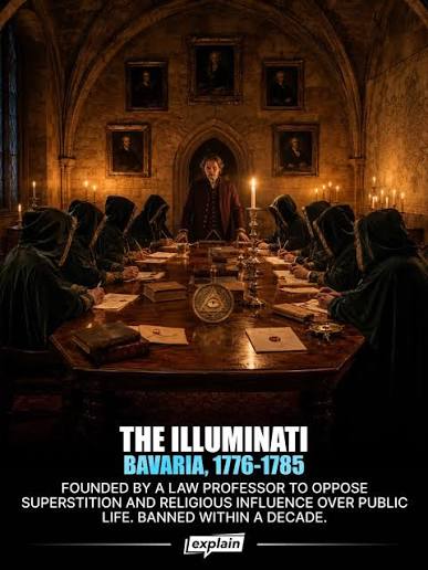 Secret societies have existed throughout history, but most were far less  mysterious than modern conspiracy theories suggest. Some were political  movements, others were elite clubs, and a few genuinely operated in secrecy