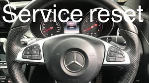 Mercedes C Class Service Reset 2015 W205 Youtube
