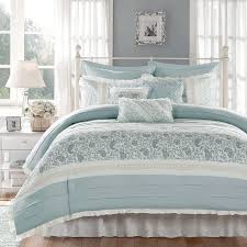 This collection of bedding sets has been thoughtfully put together to give you the perfect combination of comfort, durability and style. Amazon Com Madison Park 100 Cotton Comforter Set Modern Cottage Design All Season Down Alternative Bedding Matching Shams Bedskirt Decorative Pillows King 104 X92 Dawn Shabby Chic Blue 9 Piece Home Kitchen