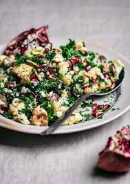 Cauliflower Pomegranate And Pistachio Salad From Ottolenghi Simple Occasionally Eggs Recipe Ottolenghi Recipes Pistachio Salad Yotam Ottolenghi Recipes
