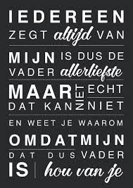 Kies nu uit duizenden gedichten, helemaal gratis. Typografische Vaderdagkaart Vaderdag Kaarten Kaartje2go Vaderdagkaarten Vaderdag Papa Verjaardag Cadeaus