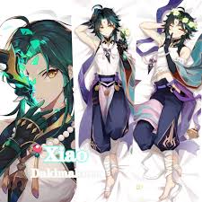 Genshin Impact Dakimakura Xiao Character Pillowcase 59 Inch Hugging Body  Pillow Anime Game Pillows Otaku Cover 