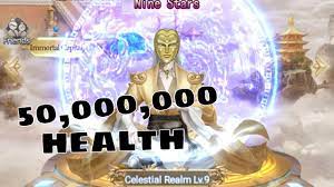 Celestial Realm 9 - 50,000,000 HEALTH - Idle Immortal Taoists - YouTube