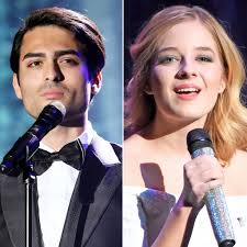 Matteo Bocelli and AGT sensation Jackie Evancho joined forces for a  breathtaking duet of Nat King Cole's When I Fall in Love, delivering pure  musical perfection. Their voices intertwined seamlessly, creating a