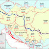 Dunarea strabate romania pe o suprafata de 1075 kilometri. 1