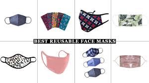 The stretch bands make them stretch so that they fit faces of all sizes. Best Reusable Face Masks Where To Buy Trendy Face Coverings Woman Home